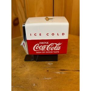 Vintage (1997) Die Cast Coca-Cola Sign of Good Taste Soda Fountain Music Box (86